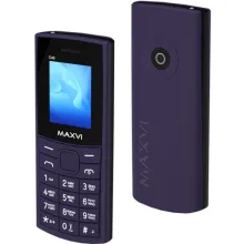 Кнопочный телефон Maxvi C40 (фиолетовый)