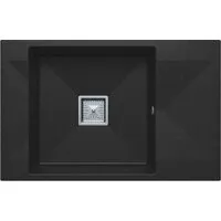 Кухонная мойка Polygran Blade 760 (черный)