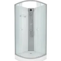 Душевая кабина Niagara Eco E90/13/MT/BK 90x90x200