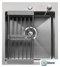 Кухонная мойка ARFEKA Eco AR мойка 450500, коландер, дозатор Satin Decor