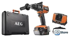 Ударная дрель-шуруповерт AEG Powertools BSB 18BL2-602K 4935481043 (с 2-мя АКБ, кейс)
