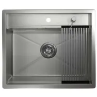 Кухонная мойка Granula KS-6051 (сталь матовый)