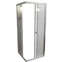 Душевой уголок Radomir Берген SQ 100x100 / 1-09-2-0-0-3480 (прозрачное стекло)