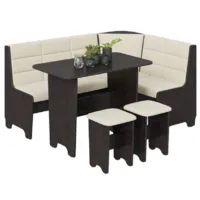 Обеденная группа Трия Техас исп. 2 (венге/кашемир кремовый)