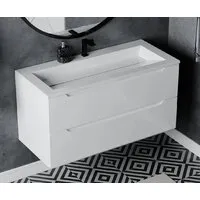 Мебель для ванных комнат Vela Тумба под умывальник Vela Верона 100П под Galaxy TU61975