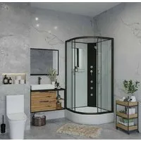 Душевая кабина Niagara NG-6702-14BKG 100x100x200