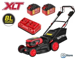 Газонокосилка Wortex CLM 4536-4 XLT Set 2334161 (с 2-мя АКБ)