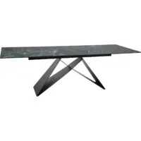 Кухонный стол Signal Westin ceramic WESTINTVC160 (морской/черный матовый)