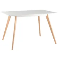 Обеденный стол Stool Group Frank 120x80 / Z-239 (белый/дерево)