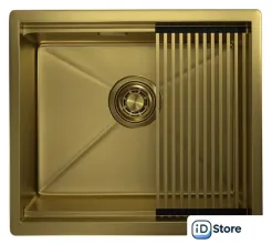 Кухонная мойка Granula GR-5045U (графит матовый)