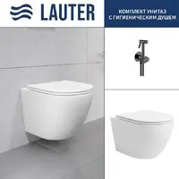 Унитаз подвесной Lauter Vortex 2110830VP Breez 21GN7072BM