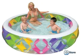 Надувной бассейн Intex Swim Center Pinwheel 229х56 (56494)
