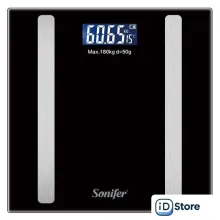 Напольные весы Sonifer SF-1920 (черный)