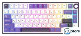 Клавиатура Royal Kludge R75 RGB Blackberry (RK Silver)