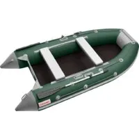 Моторная лодка Roger Boat Hunter 3000 (без киля, зеленый/серый)