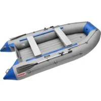 Моторная лодка Roger Boat Trofey 3100 (без киля, серый/синий)