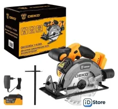 Дисковая (циркулярная) пила Deko DKCS20DA 085-1155 (с 1-им АКБ)