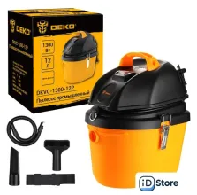 Пылесос Deko DKVC-1300-12P