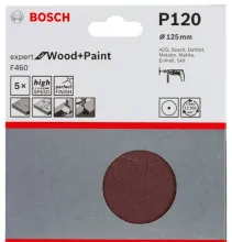 Набор шлифкругов Bosch F460 Expert for Wood and Paint 1609200163 (5 шт)