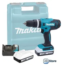 Ударная дрель-шуруповерт Makita HP488D006 (с 2-мя АКБ, кейс)