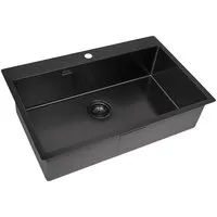 Кухонная мойка ZorG ZRE 7951 graphite
