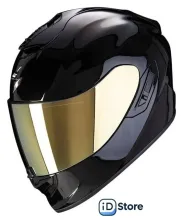Мотошлем Scorpion Exo Exo-1400 Evo Il Air Solid (р. XS, черный)