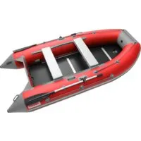 Моторно-килевая лодка Roger Boat Hunter Keel 3200 (малокилевая, красный/серый)