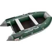 Моторная лодка Roger Boat Hunter 3200 (без киля, зеленый/серый)