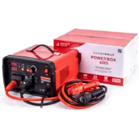 Инверторное пуско-зарядное устройство FoxWeld KVAZARRUS PowerBox 600i, таймер, цветная коробка / 8760