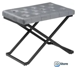 Табурет Woodville German 15542 (dark grey/black)