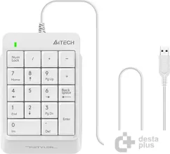 Цифровой блок A4Tech FK13P (белый)