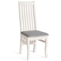 Стул TetChair Dolce 40x46x100 (бук/Ivory White/велюр/Tenerife Ultimate Grey)
