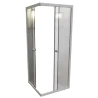Душевой уголок Radomir Берген SQ 90x90 / 1-09-1-0-0-3470 (прозрачное стекло)