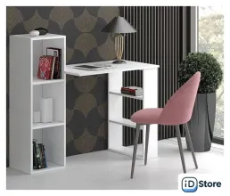 Стол Алисия Лаки тип 1 (белый)