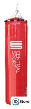 Мешок Central Sport Боксерский, 55кг, 180см (красный)