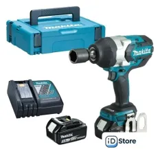 Гайковерт Makita DTW1001RTJ (с 2-мя АКБ, кейс)