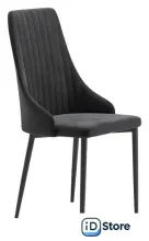 Стул Табурет Аника Бренди (28 темно-серый/черный каркас)