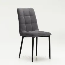 Стул "Дарлинг" ткань Dream Grey (дрим грей)/каркас черный
