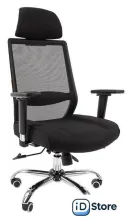Офисное кресло CHAIRMAN 555 LUX (черный)
