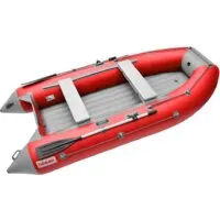 Моторная лодка Roger Boat Trofey 3500 (без киля, красный/серый)