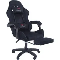 Игровое (геймерское) кресло Calviano 1584 (велюр, черный)