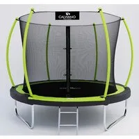 Батут Calviano Inside Master Green 252 см - 8ft (внутренняя сетка, с лестницей)