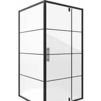 Душевой уголок Niagara Nova NG-0200-08 Black 100x100