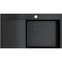 Кухонная мойка Omoikiri Akisame 86-GB-R Side (графит)