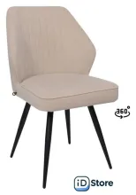 Стул Мамадома Michael-R1 360 (b03 Cream Lux/черный)