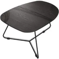 Журнальный столик Sheffilton SHT-CT52-2 (сонора/черный муар)