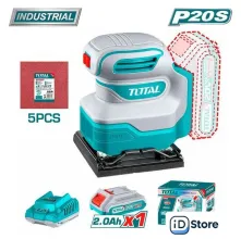 Виброшлифмашина Total TSHSLI20141 (с 1-им АКБ)