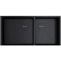 Кухонная мойка Omoikiri Taki 85-2-LB-U/IF Side GB (графит)