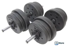 Набор гантелей Atlas Sport 2х10.5 кг