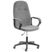 Кресло офисное TetChair Leader 22 (велюр, серый)